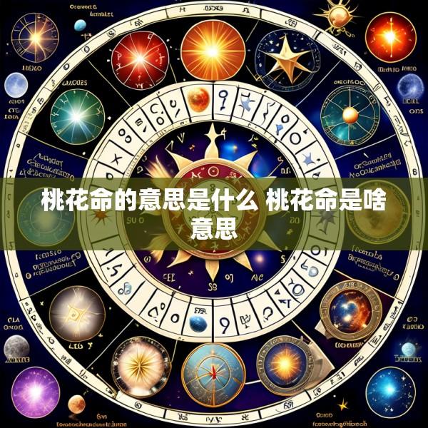 桃花命的意思是什么 桃花命是啥意思