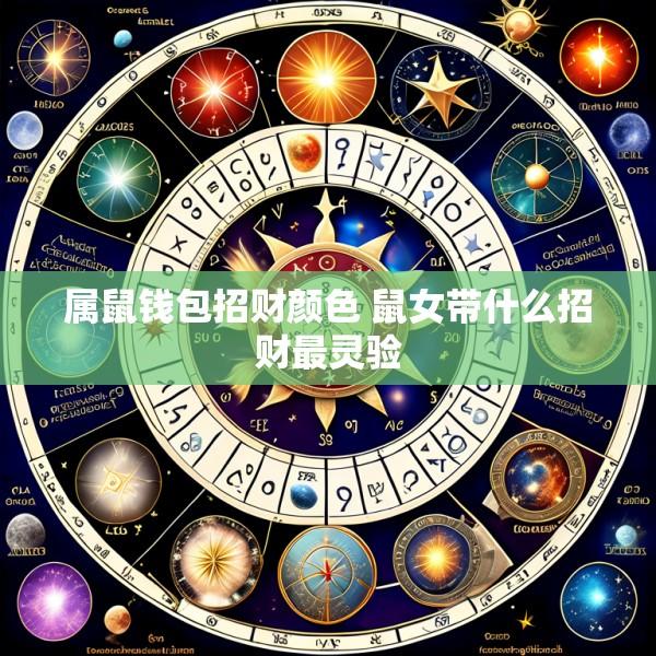 属鼠钱包招财颜色 鼠女带什么招财最灵验