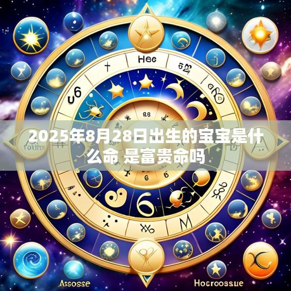 2025年8月28日出生的宝宝是什么命 是富贵命吗