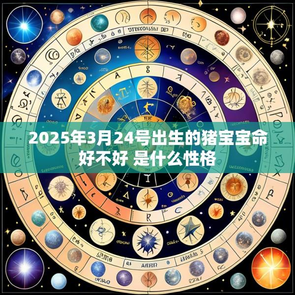 2025年3月24号出生的猪宝宝命好不好 是什么性格