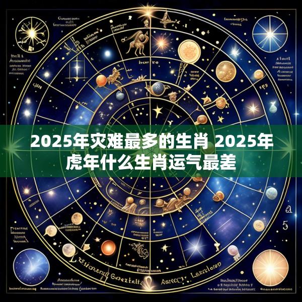 2025年灾难最多的生肖 2025年虎年什么生肖运气最差