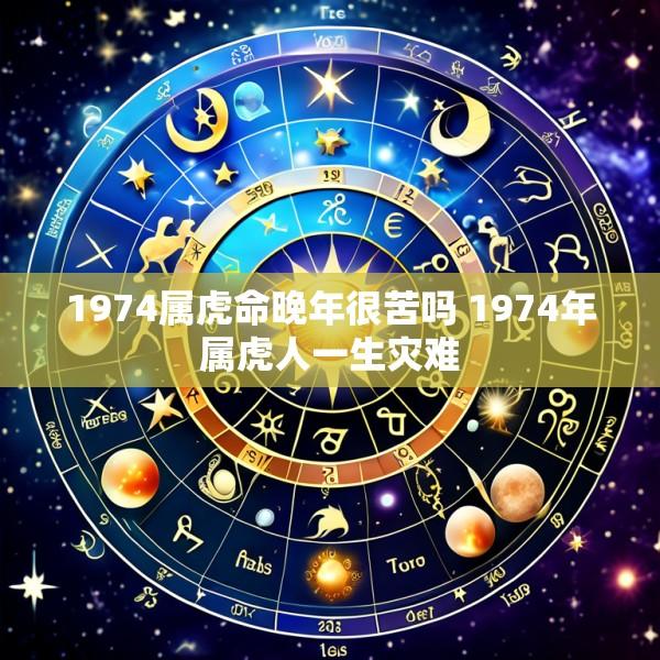 1974属虎命晚年很苦吗 1974年属虎人一生灾难