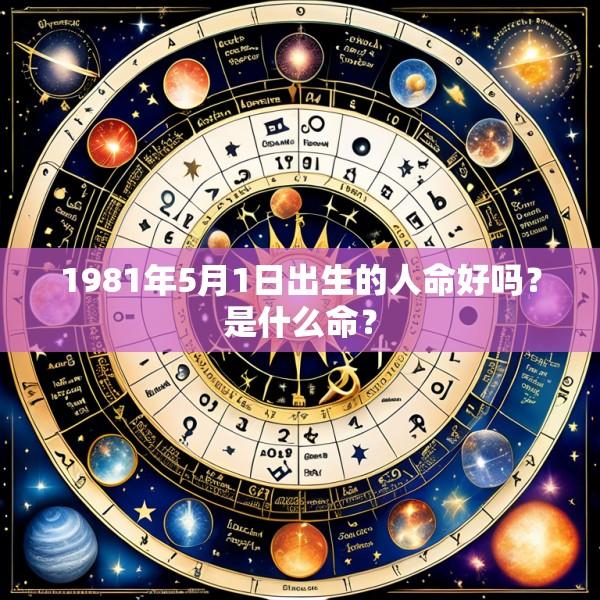 1981年5月1日出生的人命好吗？是什么命？