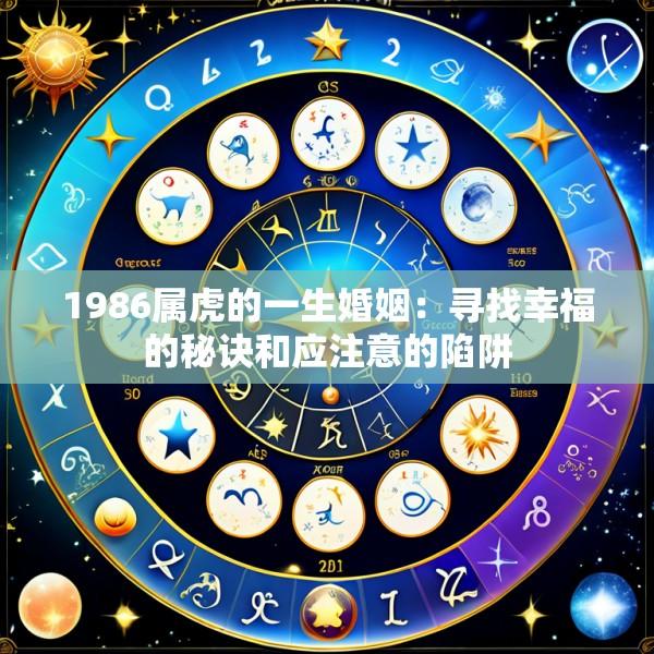 1986属虎的一生婚姻：寻找幸福的秘诀和应注意的陷阱