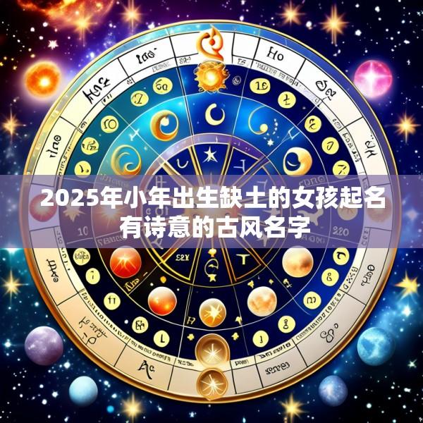 2025年小年出生缺土的女孩起名 有诗意的古风名字