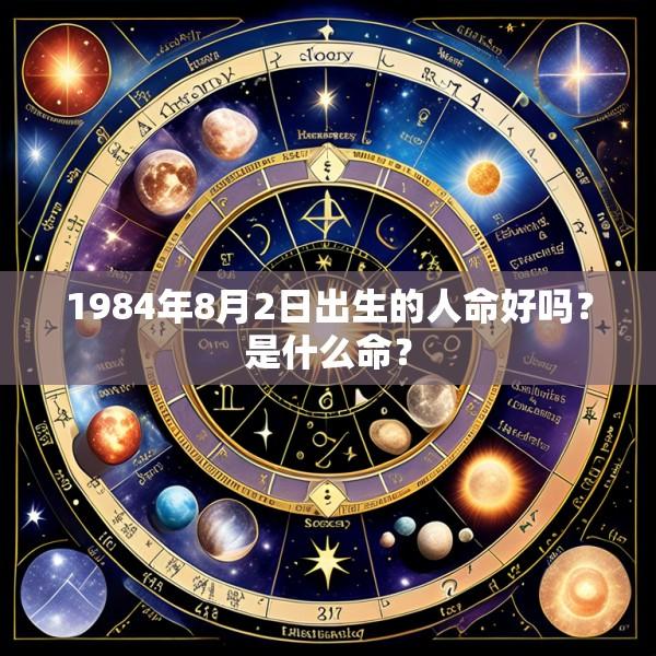 1984年8月2日出生的人命好吗？是什么命？