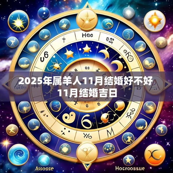 2025年属羊人11月结婚好不好 11月结婚吉日