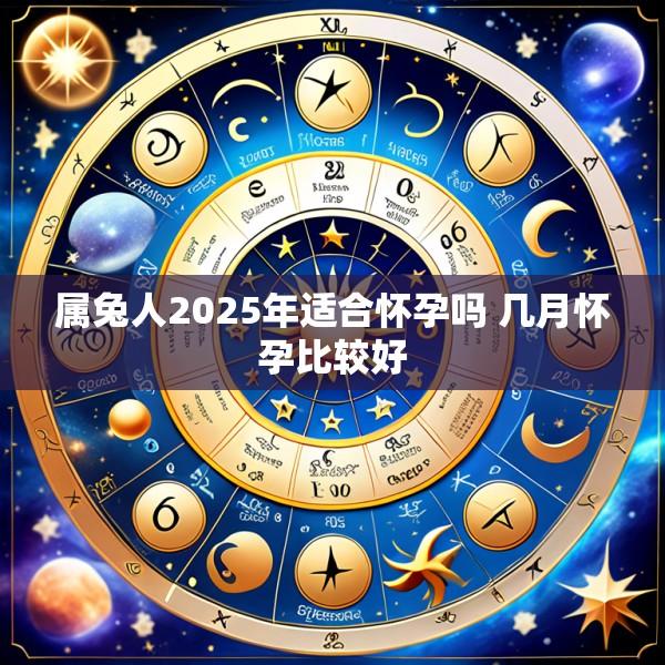 属兔人2025年适合怀孕吗 几月怀孕比较好