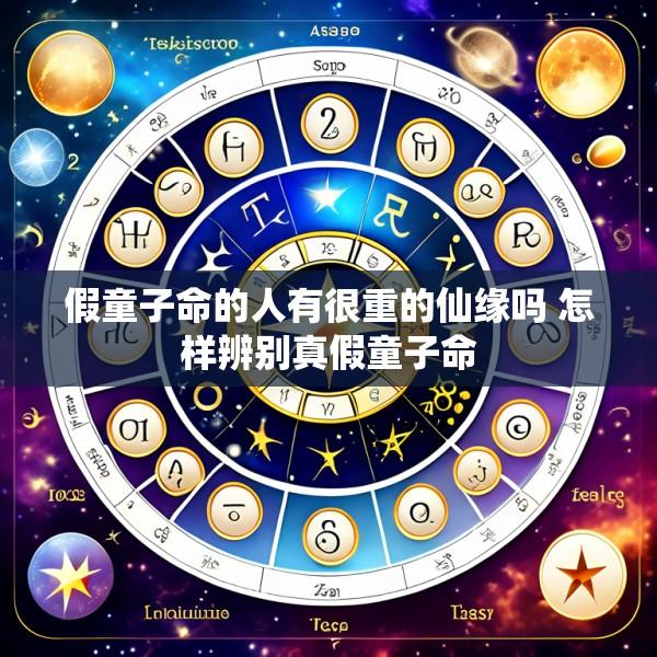 假童子命的人有很重的仙缘吗 怎样辨别真假童子命