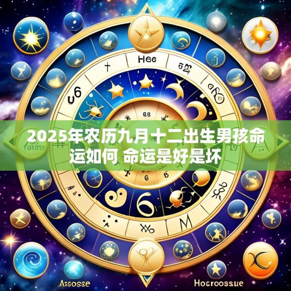 2025年农历九月十二出生男孩命运如何 命运是好是坏