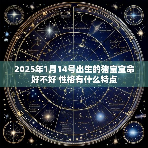 2025年1月14号出生的猪宝宝命好不好 性格有什么特点