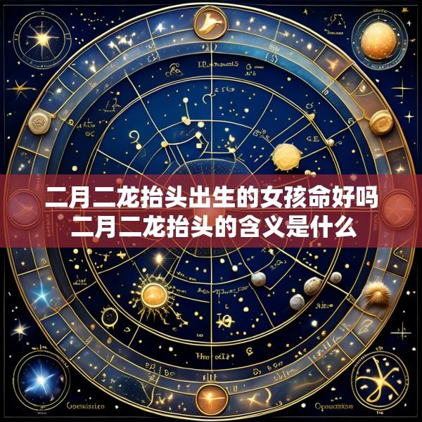 二月二龙抬头出生的女孩命好吗 二月二龙抬头的含义是什么