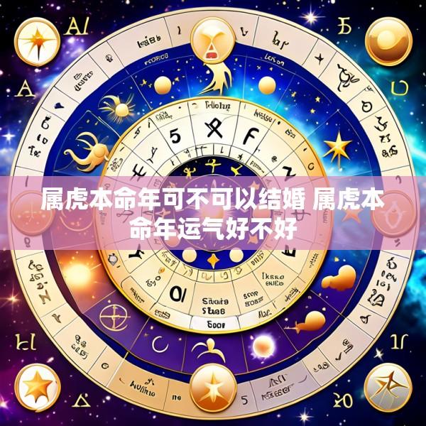 属虎本命年可不可以结婚 属虎本命年运气好不好