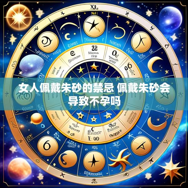 女人佩戴朱砂的禁忌 佩戴朱砂会导致不孕吗