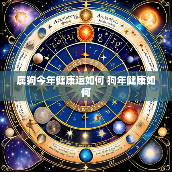 属狗今年健康运如何 狗年健康如何