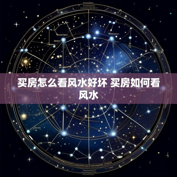 买房怎么看风水好坏 买房如何看风水