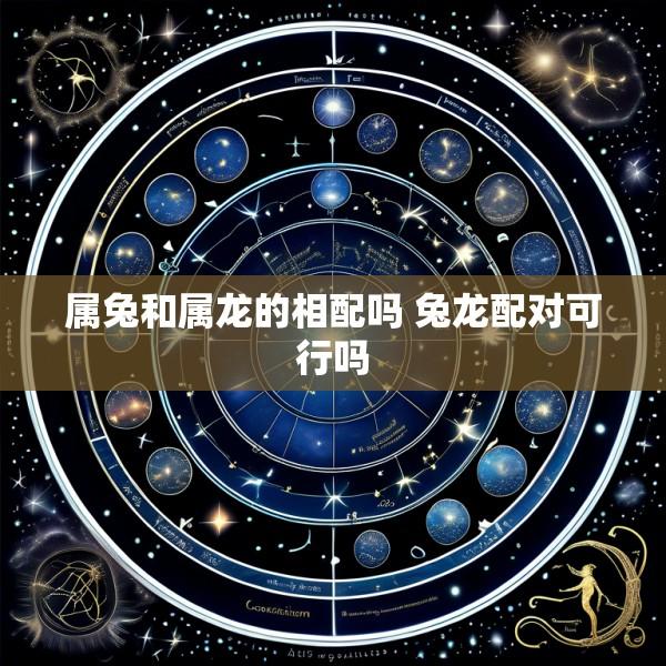 属兔和属龙的相配吗 兔龙配对可行吗