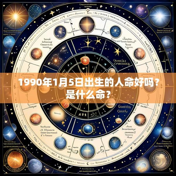 1990年1月5日出生的人命好吗？是什么命？