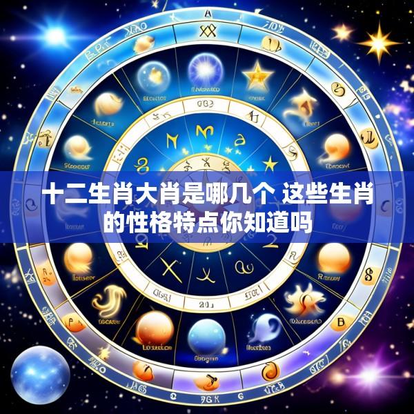 十二生肖大肖是哪几个 这些生肖的性格特点你知道吗