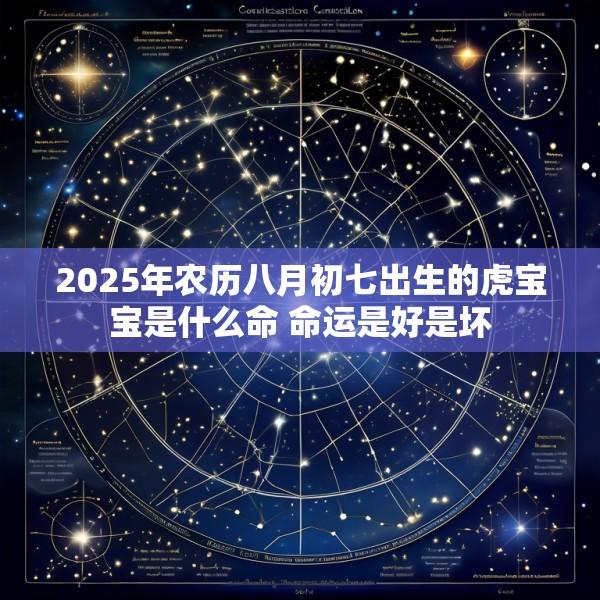 2025年农历八月初七出生的虎宝宝是什么命 命运是好是坏