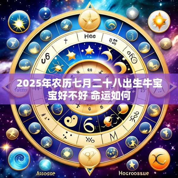2025年农历七月二十八出生牛宝宝好不好 命运如何