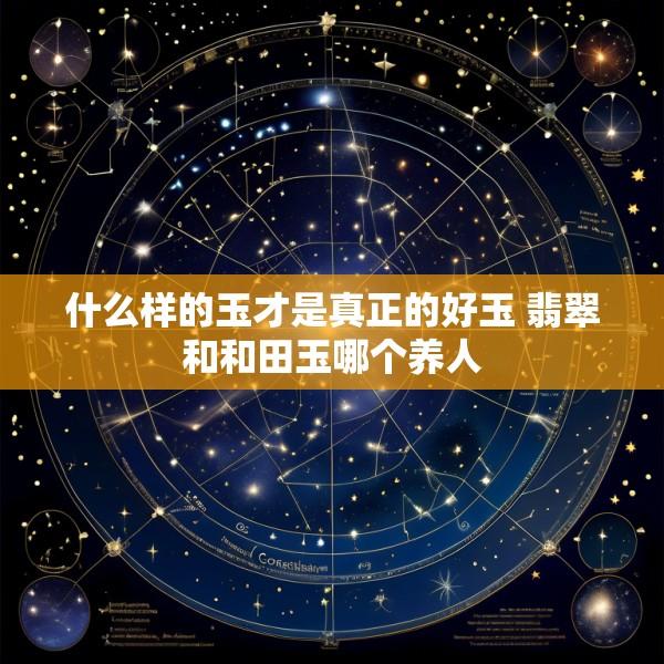 什么样的玉才是真正的好玉 翡翠和和田玉哪个养人