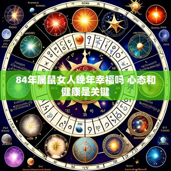 84年属鼠女人晚年幸福吗 心态和健康是关键