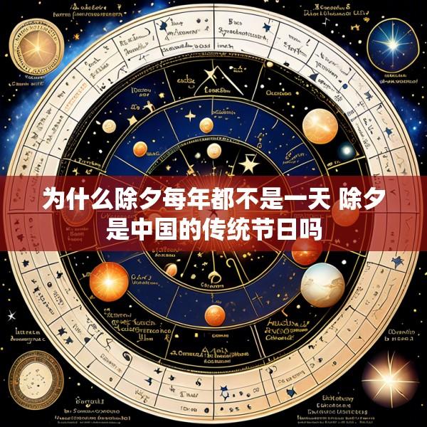 为什么除夕每年都不是一天 除夕是中国的传统节日吗