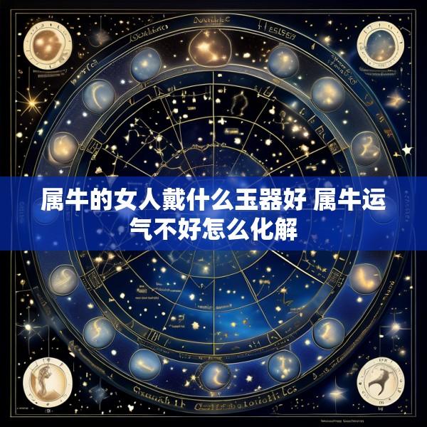 属牛的女人戴什么玉器好 属牛运气不好怎么化解