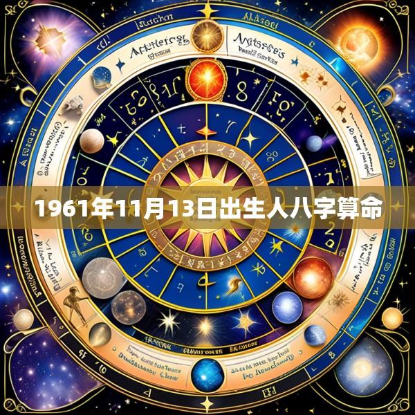 1961年11月13日出生人八字算命