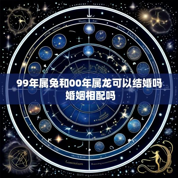 99年属兔和00年属龙可以结婚吗 婚姻相配吗
