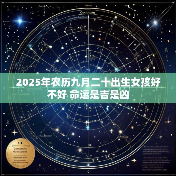 2025年农历九月二十出生女孩好不好 命运是吉是凶