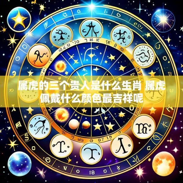 属虎的三个贵人是什么生肖 属虎佩戴什么颜色最吉祥呢