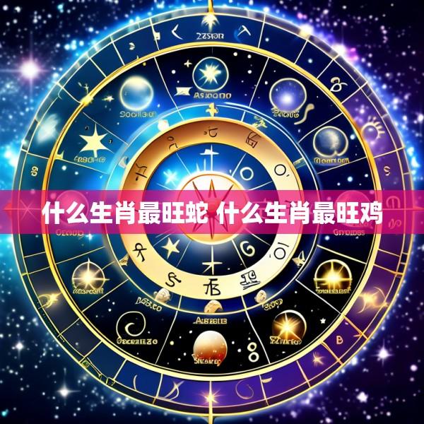 什么生肖最旺蛇 什么生肖最旺鸡