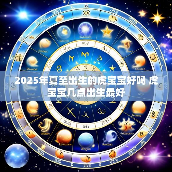 2025年夏至出生的虎宝宝好吗 虎宝宝几点出生最好