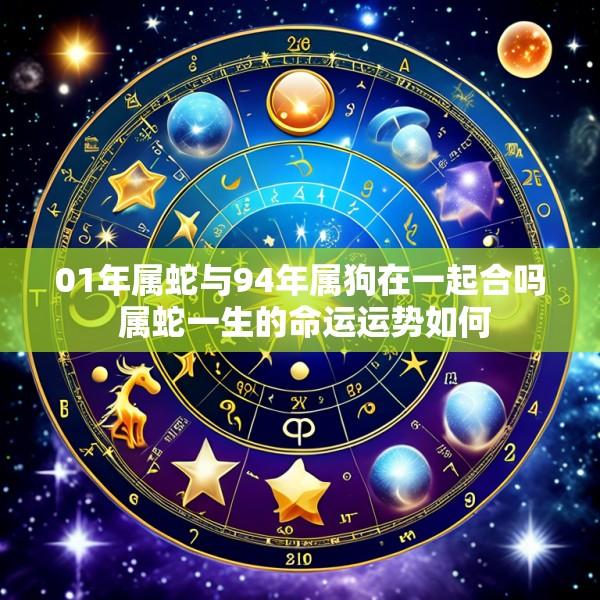 01年属蛇与94年属狗在一起合吗 属蛇一生的命运运势如何