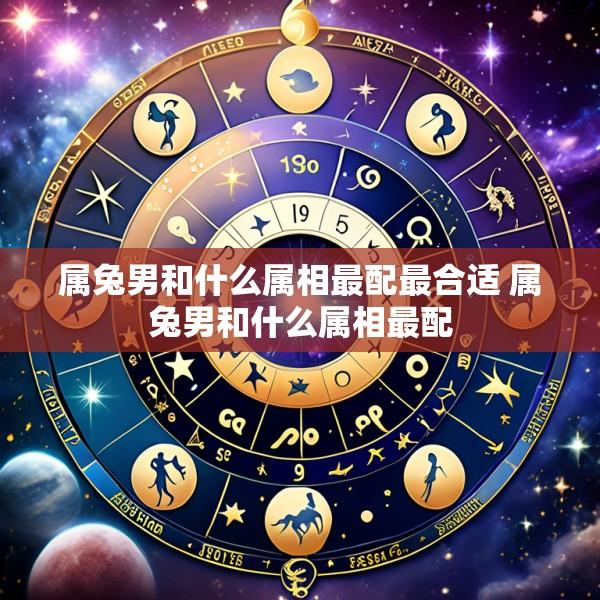 属兔男和什么属相最配最合适 属兔男和什么属相最配