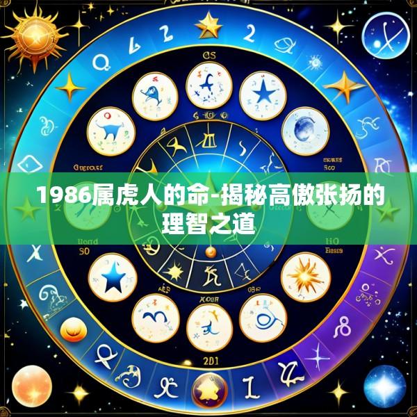 1986属虎人的命-揭秘高傲张扬的理智之道
