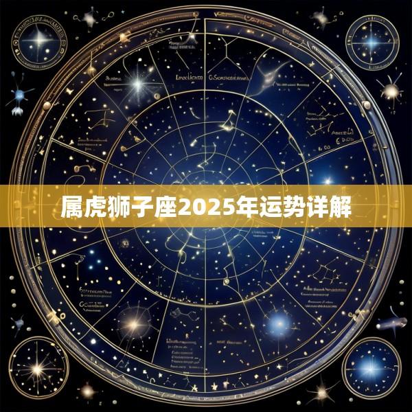 属虎狮子座2025年运势详解