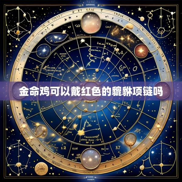 金命鸡可以戴红色的貔貅项链吗