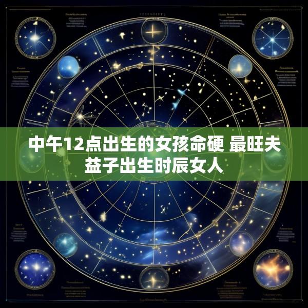 中午12点出生的女孩命硬 最旺夫益子出生时辰女人