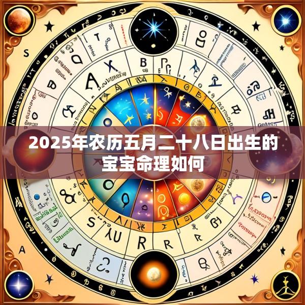 2025年农历五月二十八日出生的宝宝命理如何