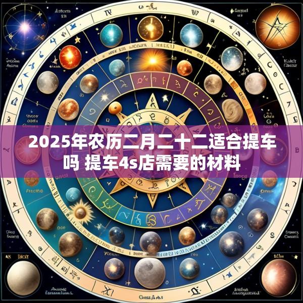 2025年农历二月二十二适合提车吗 提车4s店需要的材料