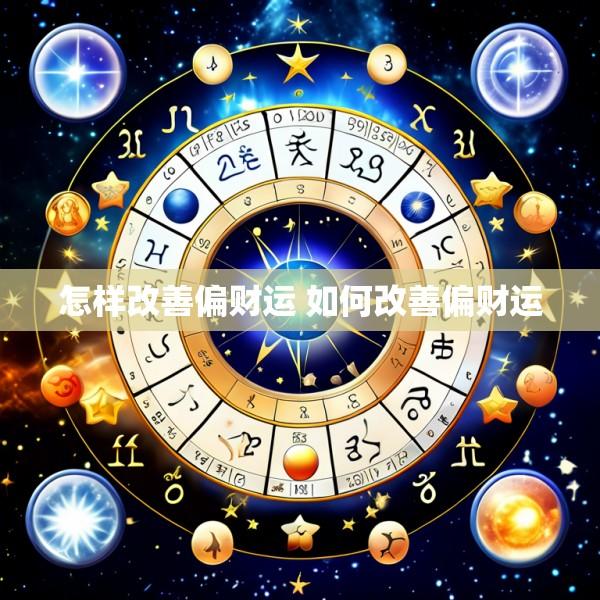 怎样改善偏财运 如何改善偏财运
