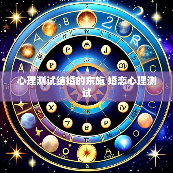 心理测试结婚的东施 婚恋心理测试