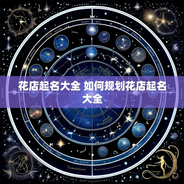 花店起名大全 如何规划花店起名大全