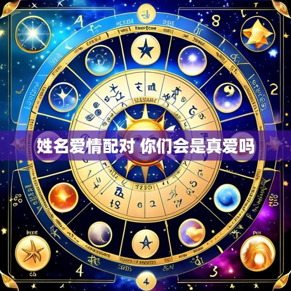 姓名爱情配对 你们会是真爱吗