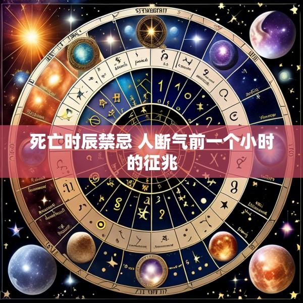 死亡时辰禁忌 人断气前一个小时的征兆