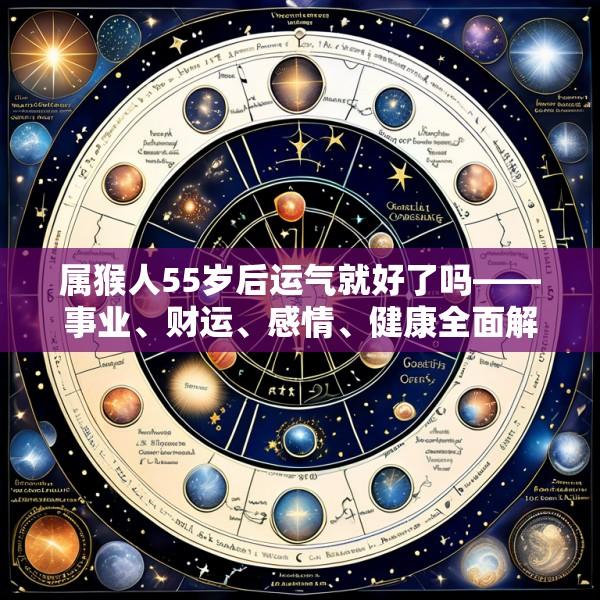 属猴人55岁后运气就好了吗——事业、财运、感情、健康全面解析