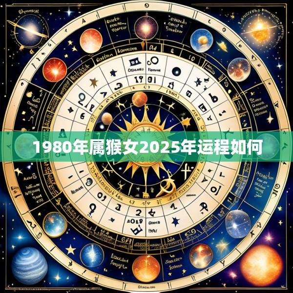 1980年属猴女2025年运程如何